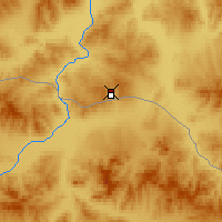 Nearby Forecast Locations - Kjachta - Kaart