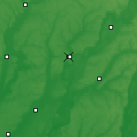 Nearby Forecast Locations - Hadiach - Kaart