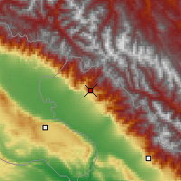 Nearby Forecast Locations - Zaqatala - Kaart