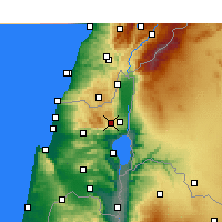 Nearby Forecast Locations - Har-knaan - Kaart