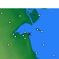 Nearby Forecast Locations - Salmiya - Kaart