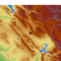 Nearby Forecast Locations - Suleimaniya - Kaart