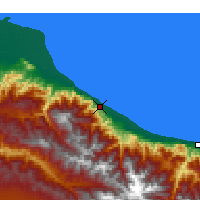 Nearby Forecast Locations - Ramsar - Kaart
