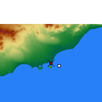 Nearby Forecast Locations - Aden - Kaart