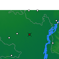 Nearby Forecast Locations - Rangpur - Kaart