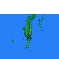 Nearby Forecast Locations - Port Blair - Kaart