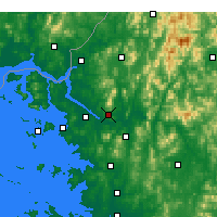 Nearby Forecast Locations - Seoel - Kaart