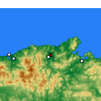 Nearby Forecast Locations - Toyooka - Kaart