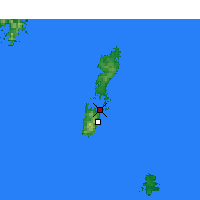 Nearby Forecast Locations - Tsushima Airport - Kaart