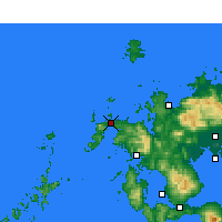 Nearby Forecast Locations - Hirado - Kaart