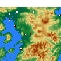Nearby Forecast Locations - Mashiki - Kaart