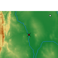 Nearby Forecast Locations - Monywa - Kaart