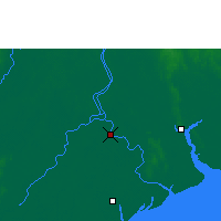 Nearby Forecast Locations - Ma-ubin - Kaart