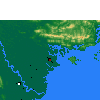 Nearby Forecast Locations - Phu Lien - Kaart