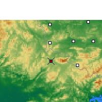 Nearby Forecast Locations - Lạng SƠn - Kaart