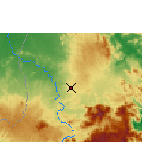 Nearby Forecast Locations - Buôn Ma Thuột - Kaart