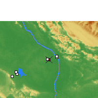Nearby Forecast Locations - Thakhek - Kaart