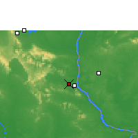 Nearby Forecast Locations - Kaysone Phomvihane - Kaart