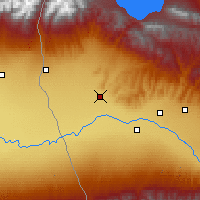 Nearby Forecast Locations - Huocheng - Kaart