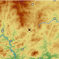 Nearby Forecast Locations - Pingquan - Kaart