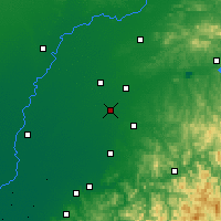 Nearby Forecast Locations - Sujiatun - Kaart