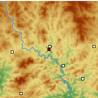 Nearby Forecast Locations - Chengde - Kaart