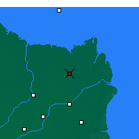 Nearby Forecast Locations - Hekou - Kaart