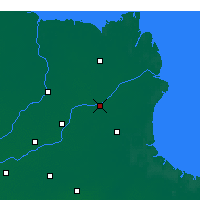 Nearby Forecast Locations - Kenli - Kaart