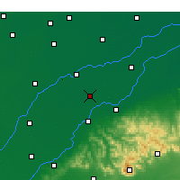 Nearby Forecast Locations - Qihe - Kaart