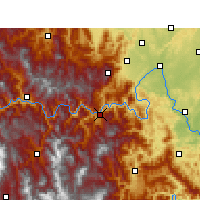 Nearby Forecast Locations - Ebian - Kaart