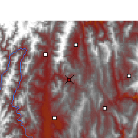 Nearby Forecast Locations - Xide - Kaart