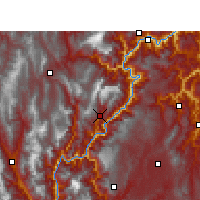Nearby Forecast Locations - Jinyang - Kaart