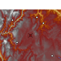 Nearby Forecast Locations - Zhaotong - Kaart