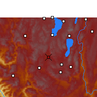 Nearby Forecast Locations - Yuxi - Kaart
