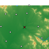 Nearby Forecast Locations - Tanghe - Kaart