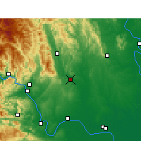 Nearby Forecast Locations - Dangyang - Kaart