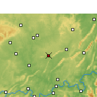 Nearby Forecast Locations - Longchang - Kaart