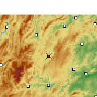 Nearby Forecast Locations - Songtao - Kaart