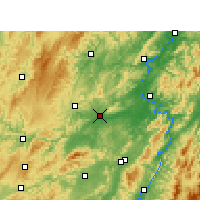 Nearby Forecast Locations - Mayang - Kaart