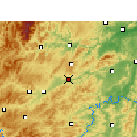 Nearby Forecast Locations - Xinhuang - Kaart