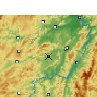 Nearby Forecast Locations - Zhijiang - Kaart