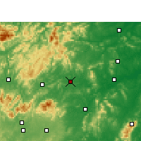 Nearby Forecast Locations - Loudi - Kaart