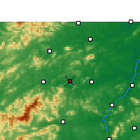 Nearby Forecast Locations - Fenyi - Kaart