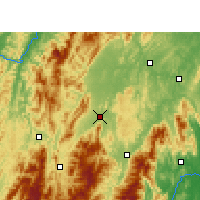 Nearby Forecast Locations - Wugang - Kaart