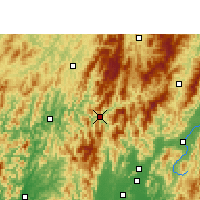 Nearby Forecast Locations - Longsheng - Kaart