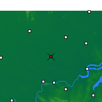 Nearby Forecast Locations - Guzhen - Kaart