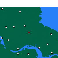 Nearby Forecast Locations - Rugao - Kaart
