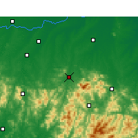 Nearby Forecast Locations - Shangcheng - Kaart