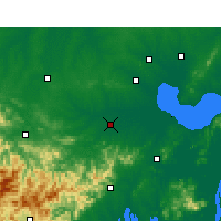 Nearby Forecast Locations - Shucheng - Kaart