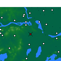 Nearby Forecast Locations - Danyang - Kaart
